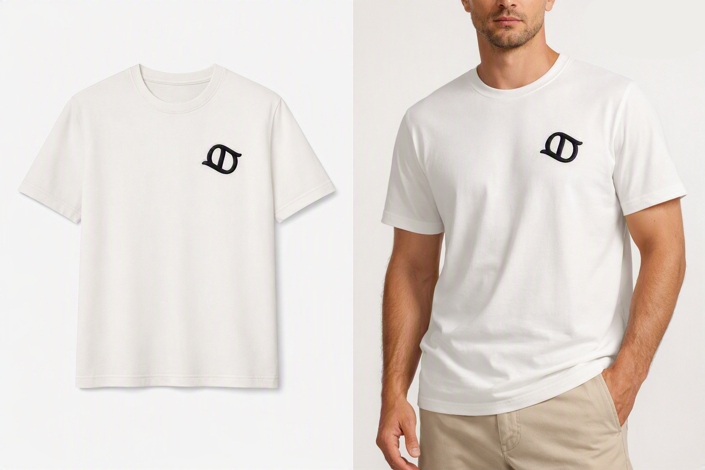 Round Neck Jet Black