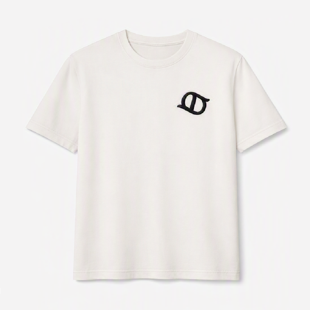 Round Neck Ivory White